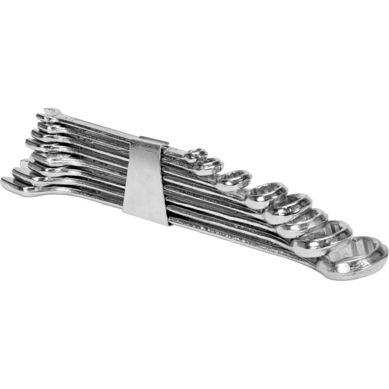 foto del prodotto chiavi combinate 6 19 mm, set di 8 clip 51590 vorel