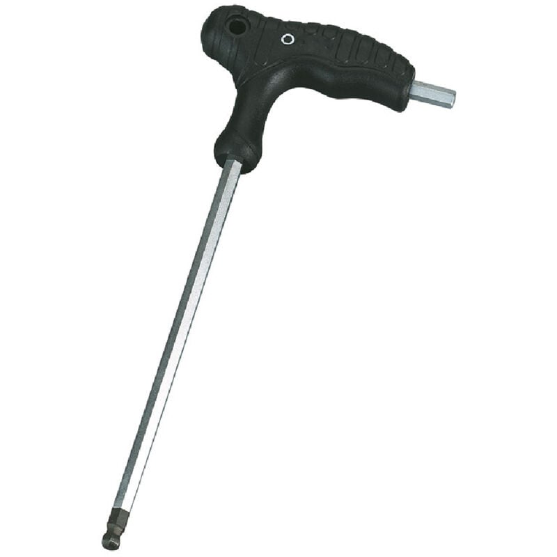 foto del prodotto chiavi maschio esagonale con manico in plastica 2 mm fervi 0856 02