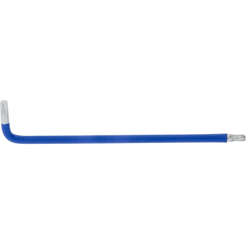 foto del prodotto chiavi maschio esagonali torx piegate a testa sferica, xl, t20, blu