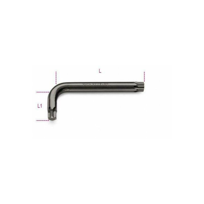 foto del prodotto chiavi maschio torx piegate n.55 beta 97tx
