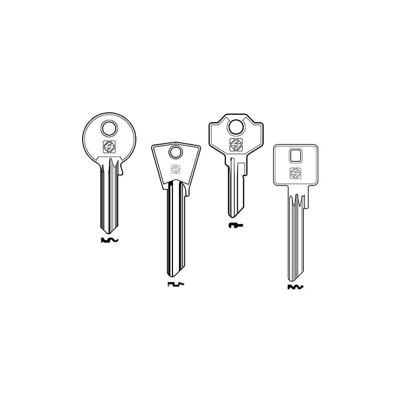 foto del prodotto chiavi ottone casa 5 spine ya 7