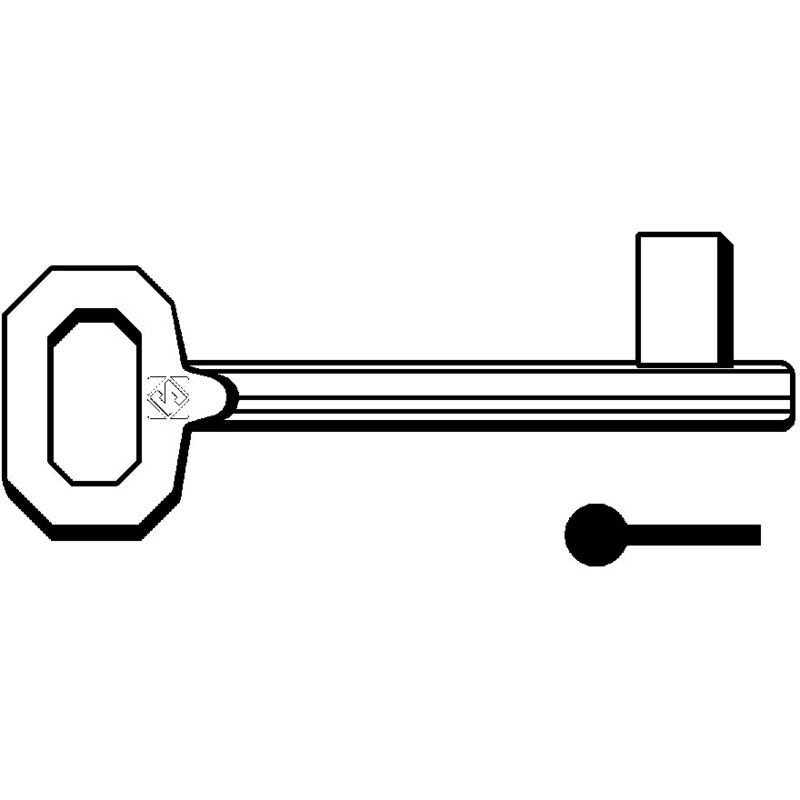 foto del prodotto chiavi patent passepartout bonaiti, iseo, mp 5012 5012