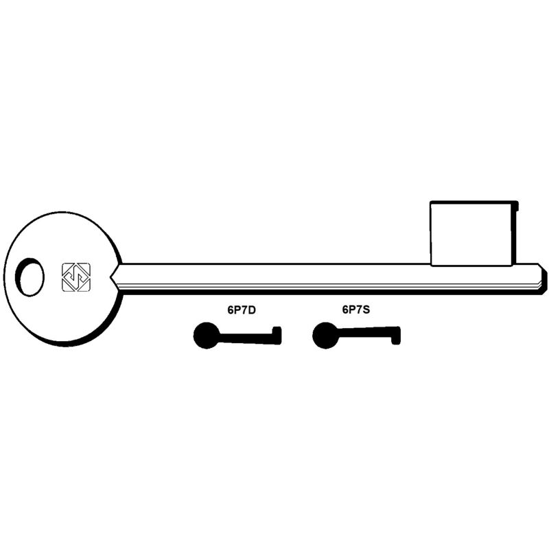 foto del prodotto chiavi patent passepartout corni, bonaiti, gb 6p7d