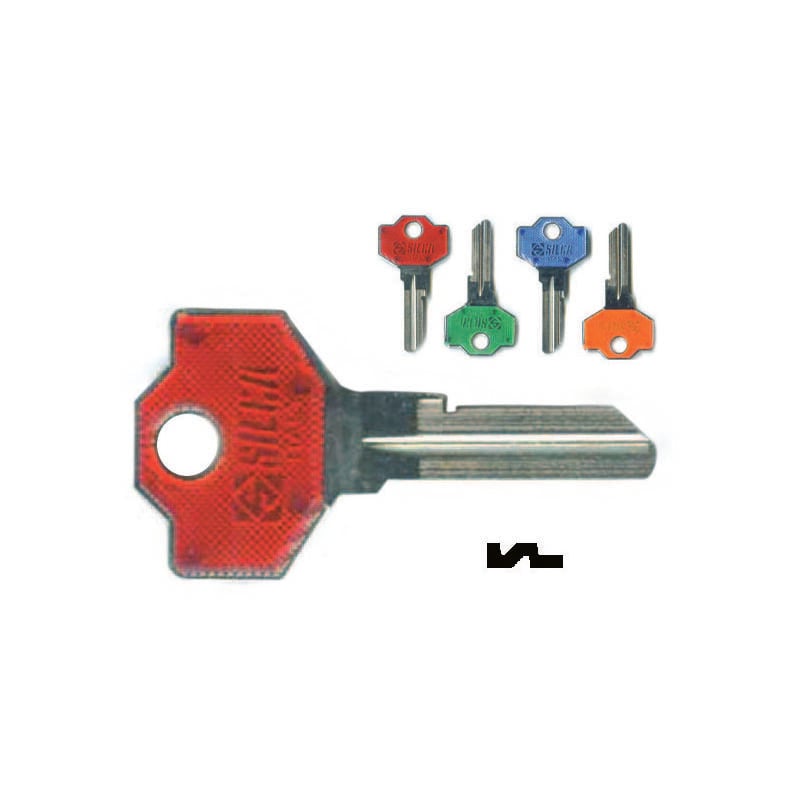 foto del prodotto chiavi per cilindri simeca 5 spine piccole sm1sl sm1sl slim fluo colori assortiti