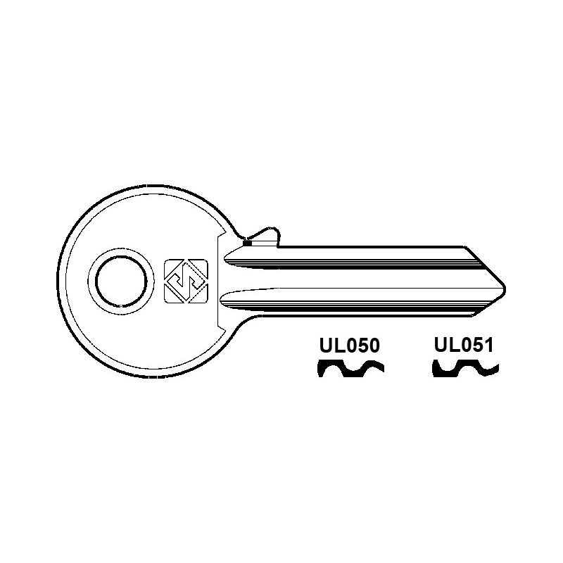 foto del prodotto chiavi per cilindri universal 5 spine grandi ul051 sx