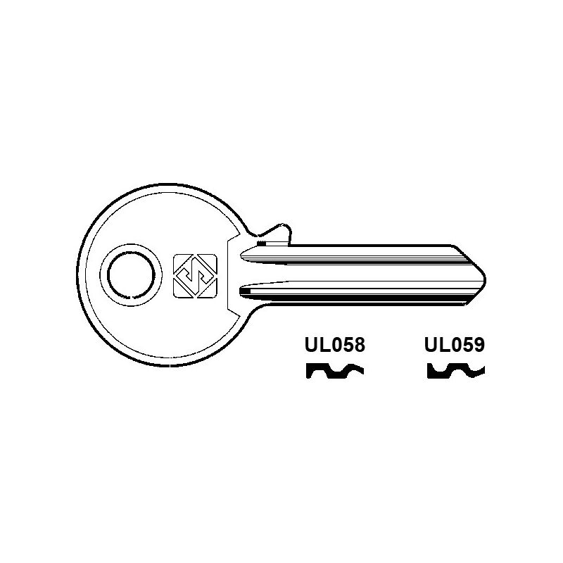 foto del prodotto chiavi per cilindri universal 5 spine piccole ul058 dx
