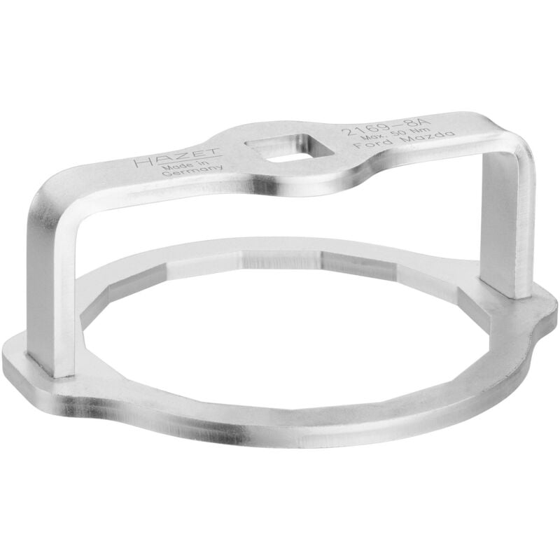 foto del prodotto chiavi per filtro olio 2169 8a attacco quadro, cavo, 1 2 di pollice 12,5 mm profilo attacco esterno a 15 lati ac 74 mm