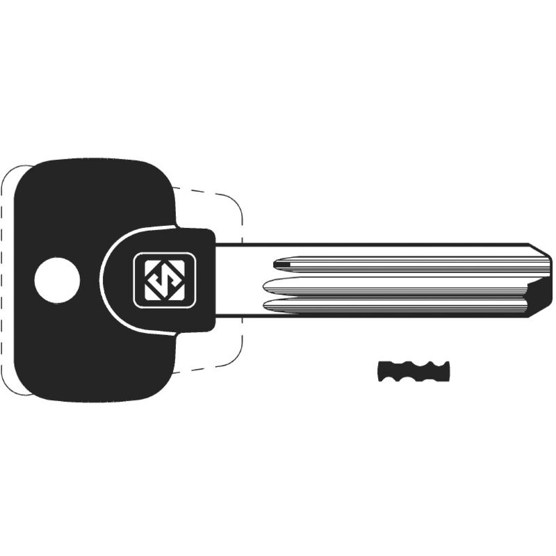 foto del prodotto chiavi punzonate per cilindri mul t lock mtk12rp mtk12rp