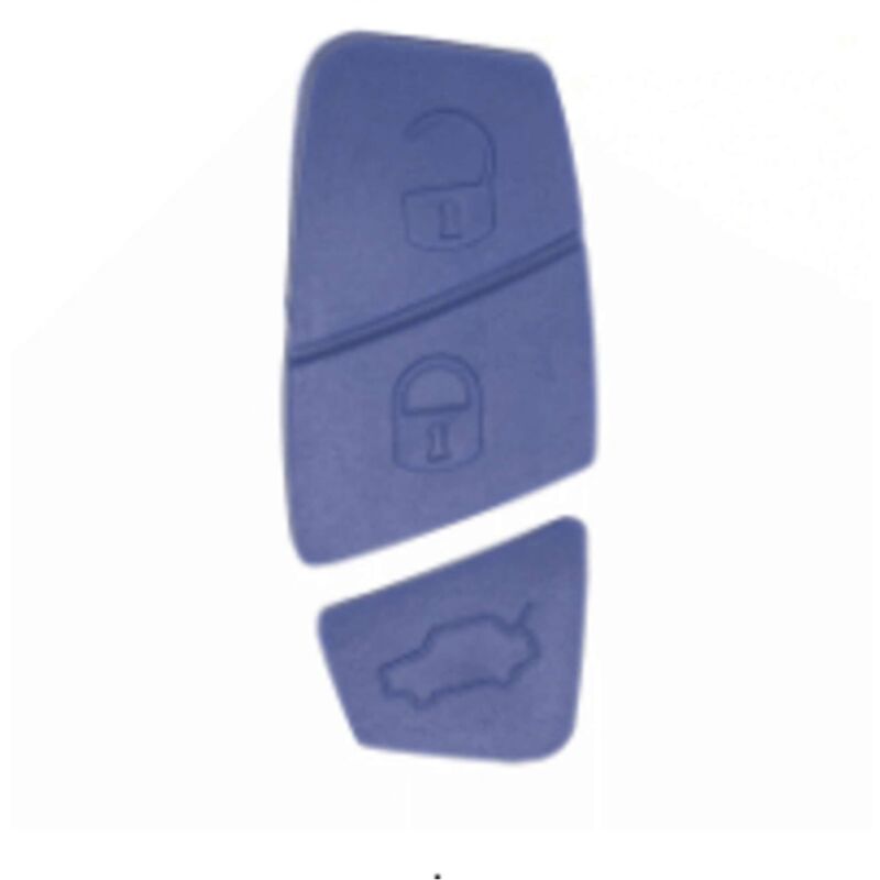 foto del prodotto chiavi silca cover siprs8 gommino 3 tasti blu 