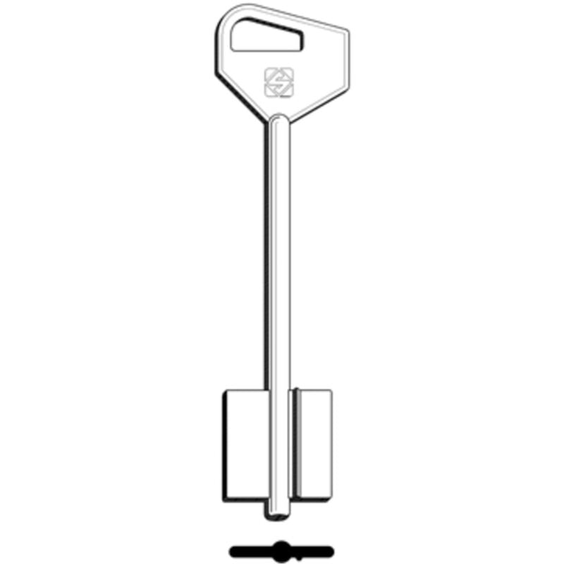 foto del prodotto chiavi silca d.mappa 5a4 olc - 5 pz
