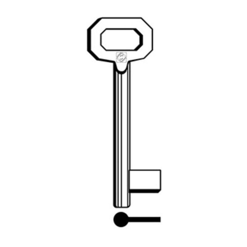 foto del prodotto chiavi silca patent 5012 passepartout lunga. prezzo per 1 pezzo.