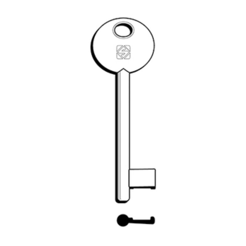 foto del prodotto chiavi silca patent bon g pari 6p3d ni gr.25. prezzo per 1 pezzo.