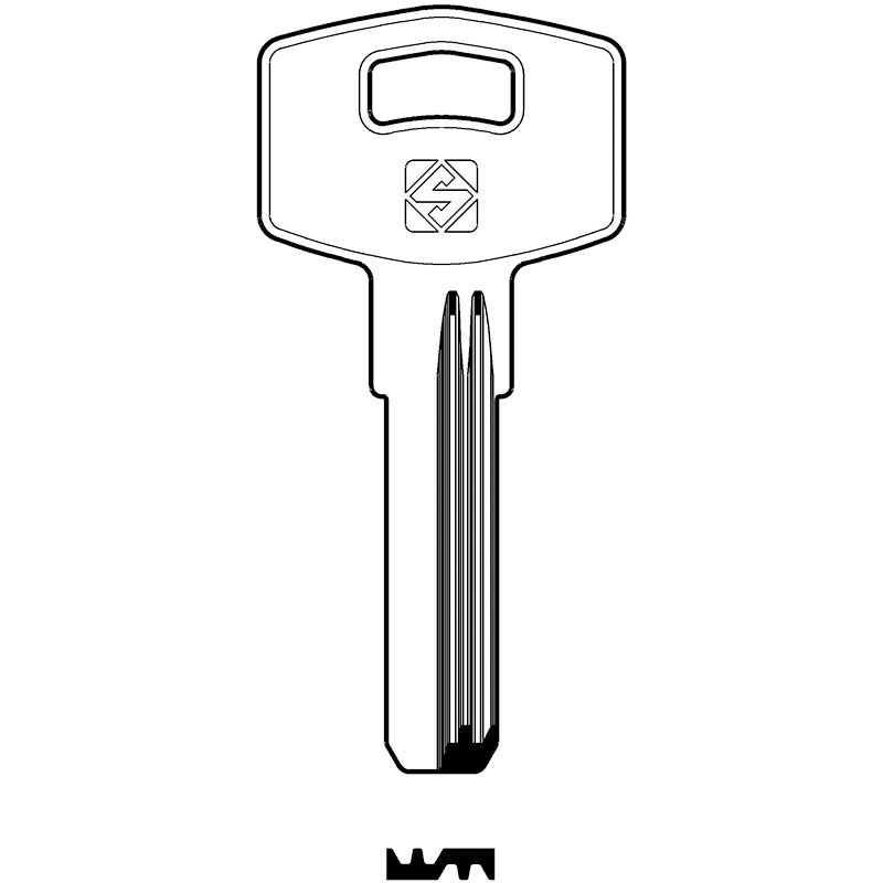 immagine 0 del prodotto chiavi silca punzonate bnk1 olc gr.6 2