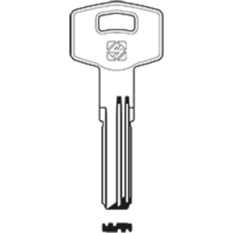 foto del prodotto chiavi silca punzonate te24 olc - 5 pz