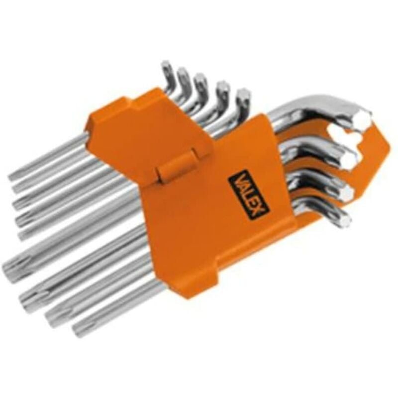 foto del prodotto chiavi torx set 9 pezzi valex