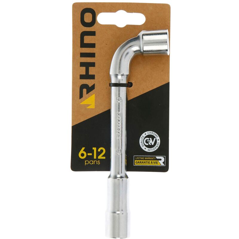 foto del prodotto chiavi tubolari e a tubo, chiave per tubo da 12 mm diametro 12 mm impronta 6 12 esagonale realizzato in acciaio cromo vanadium garanzia a