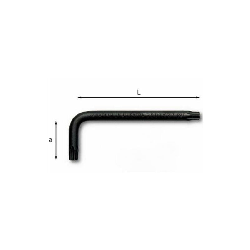 foto del prodotto chiavino usag t7 torx 280 tx maschio lunghezza 48 mm 28601 