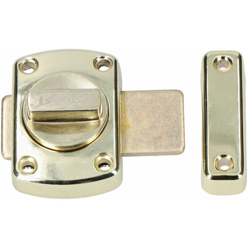 foto del prodotto chiavistello di sicurezza edm 85370 dorato ottone 40 mm automatico
