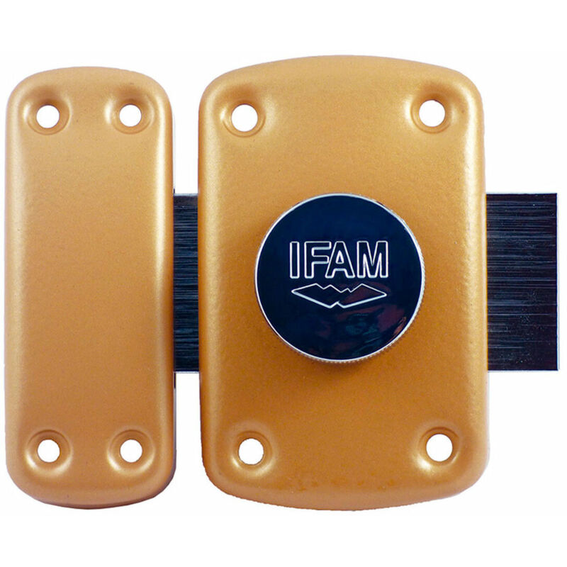 foto del prodotto chiavistello di sicurezza ifam b5 50 acciaio ottone sovrapporre