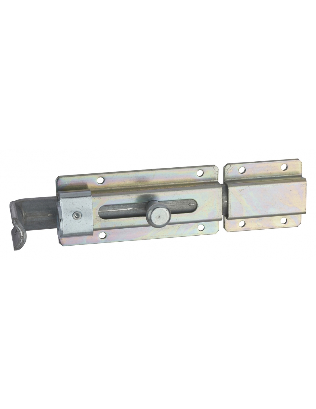 foto del prodotto chiavistello manuale acciaio zincato lucchettabile pesante 230mm thirard