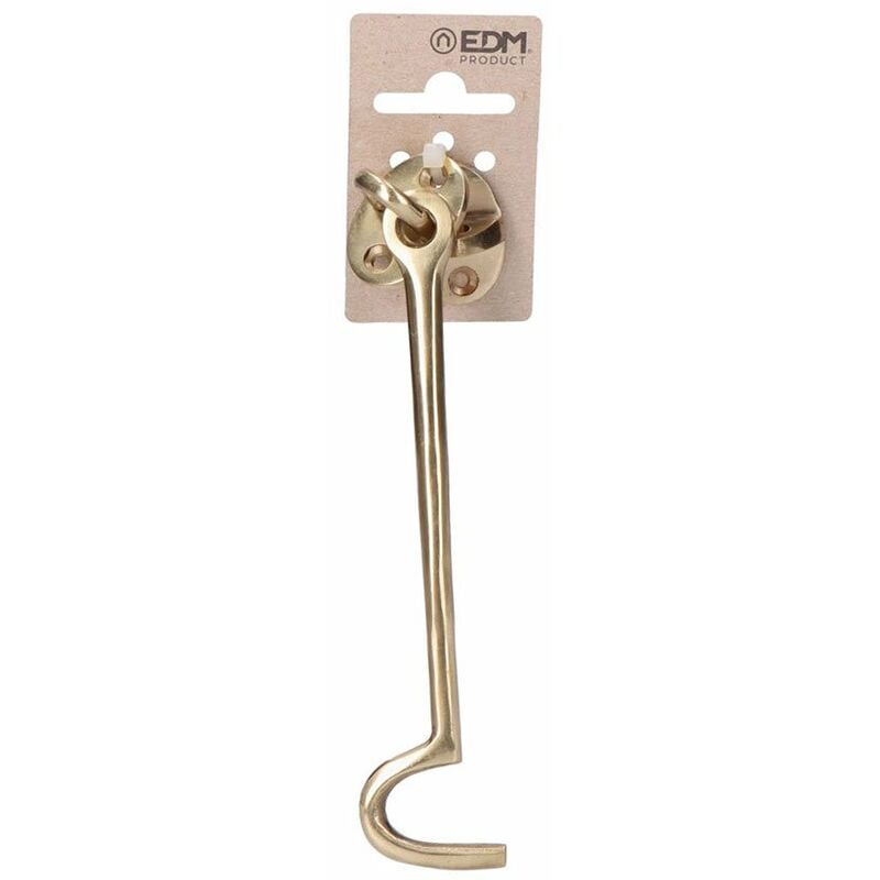 foto del prodotto chiavistello per porta edm 85149 ottone lucido 150 mm