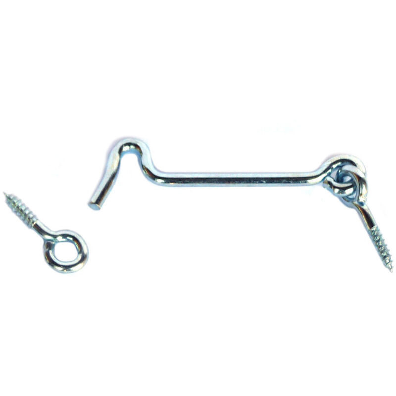 foto del prodotto chiavistello per porta edm 85565 zinco doppia 75 mm gancio avvitabile chiuso 50 unit 