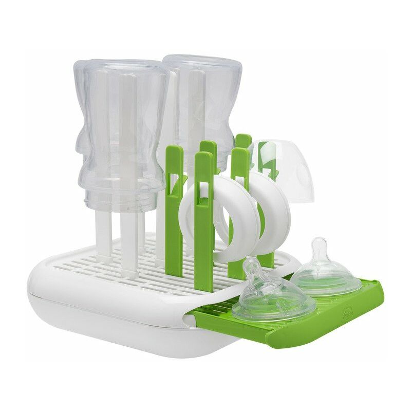 foto del prodotto chicco 00065357300200 scolabiberon verde, bianco