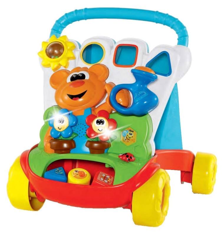 foto del prodotto chicco baby giardiniere primi passi per bambini, centro attivit per bambini elettronico e interattivo con gioco a incas