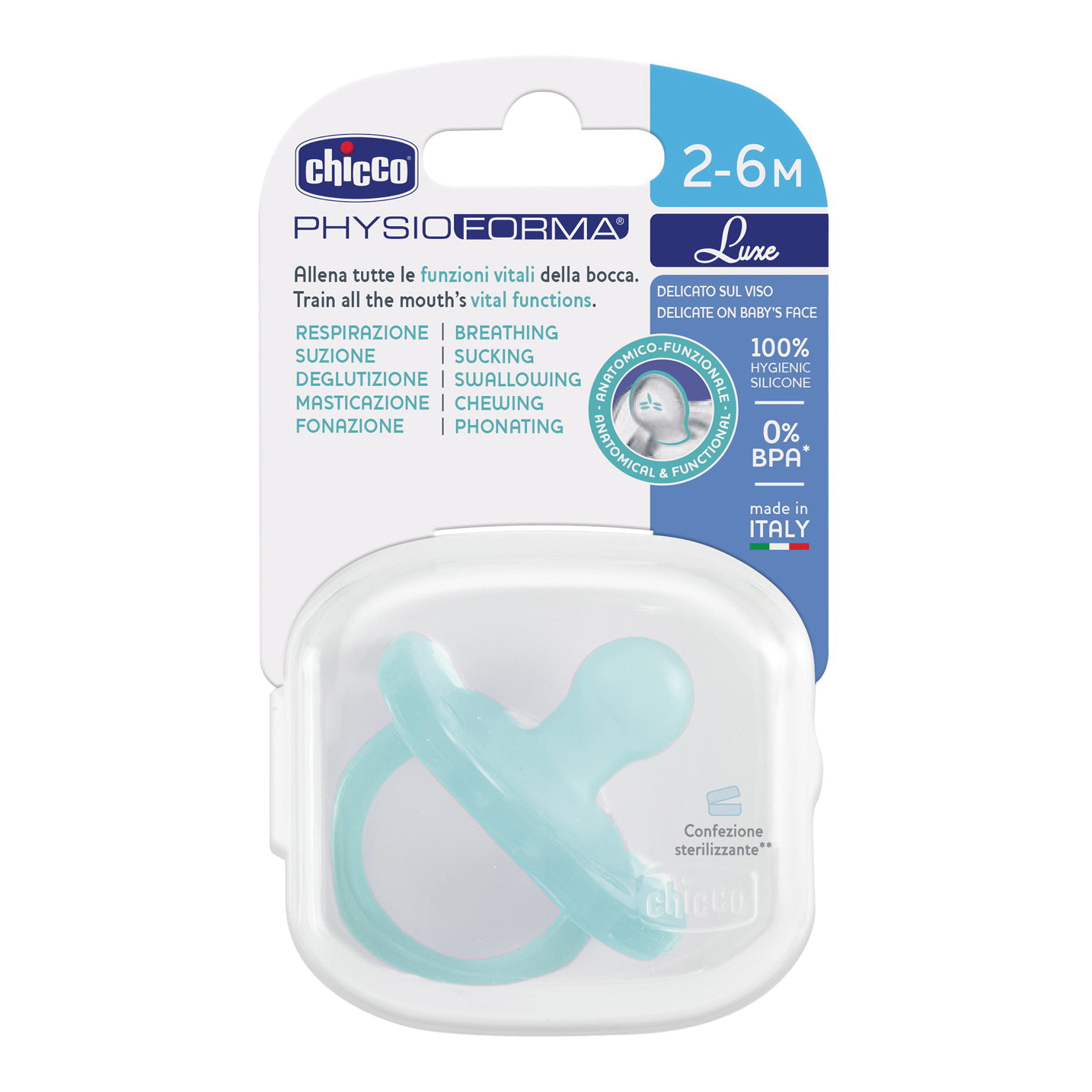 foto del prodotto chicco gommottino luxe 2 6 boy 1 pezzo