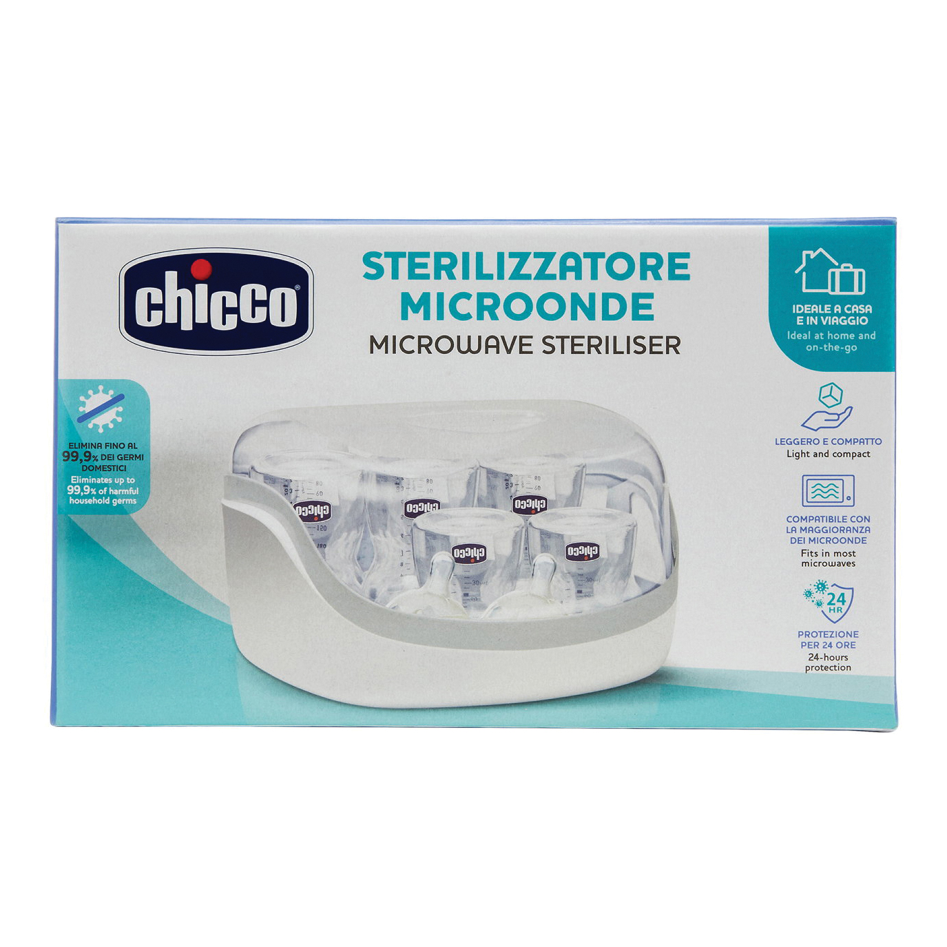 foto del prodotto chicco sterilizzatore microonde