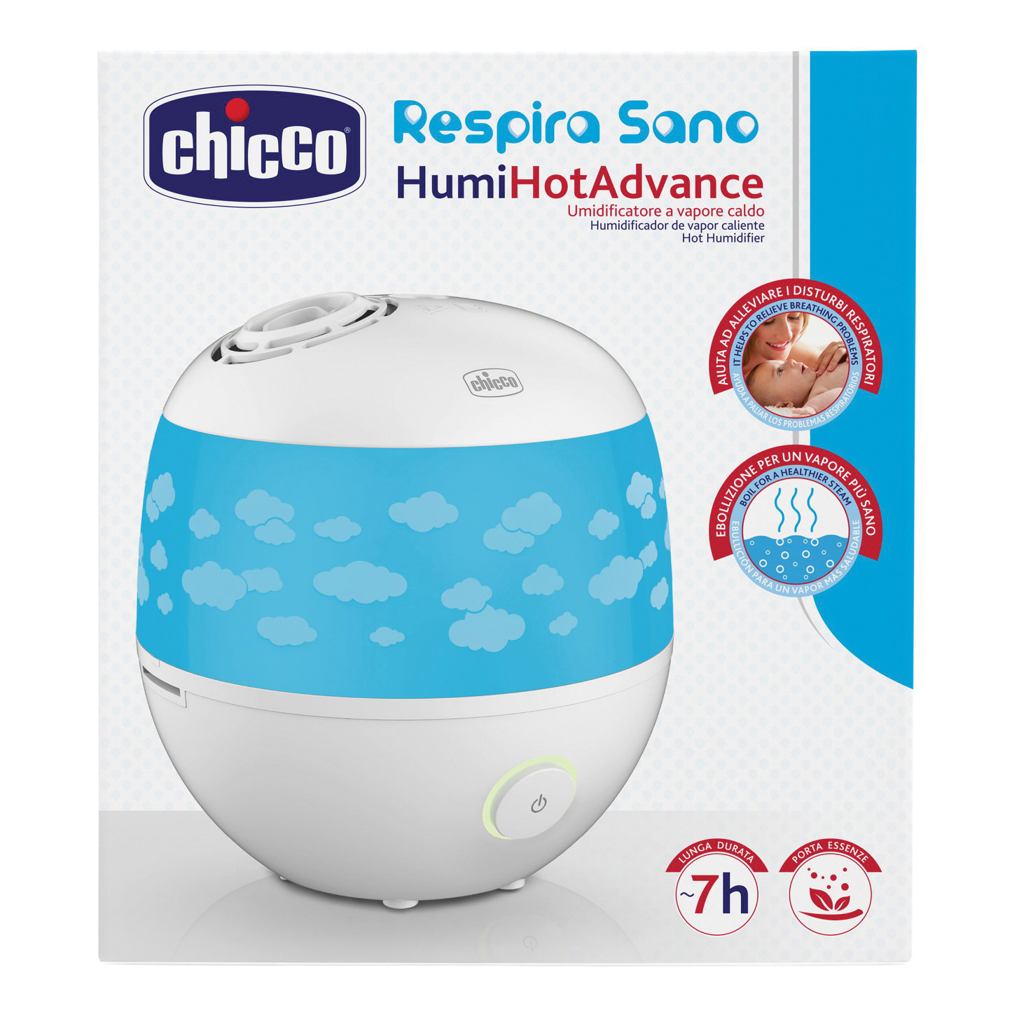 foto del prodotto chicco umidificatore caldo humi hot advance 1 pezzo