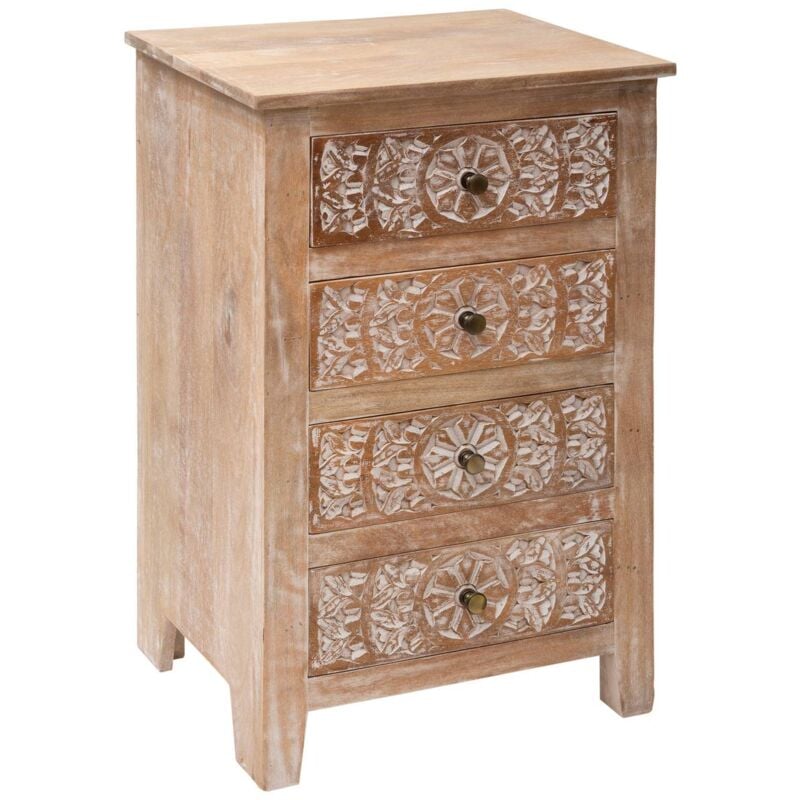 foto del prodotto chiffoniera shirel in mango 4 cassetti atmosphera cr ateur d int rieur