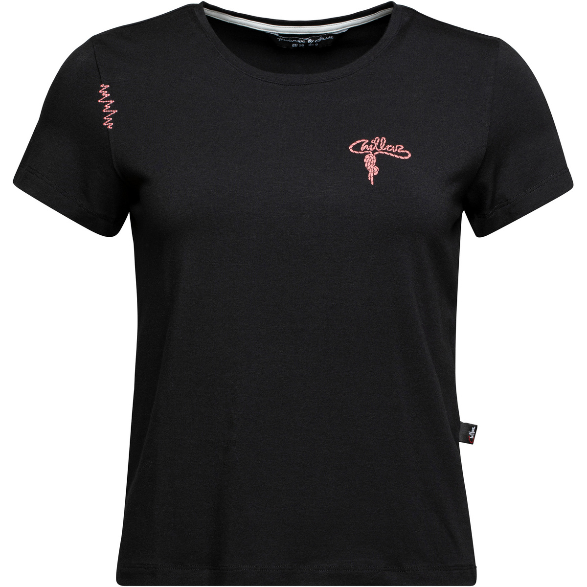 foto del prodotto chillaz donna maglietta iseo mountain logo