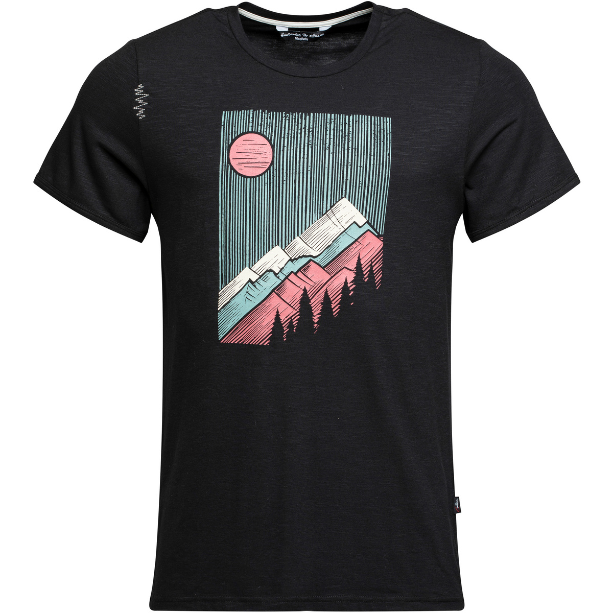 foto del prodotto chillaz uomo maglietta sunny mountains