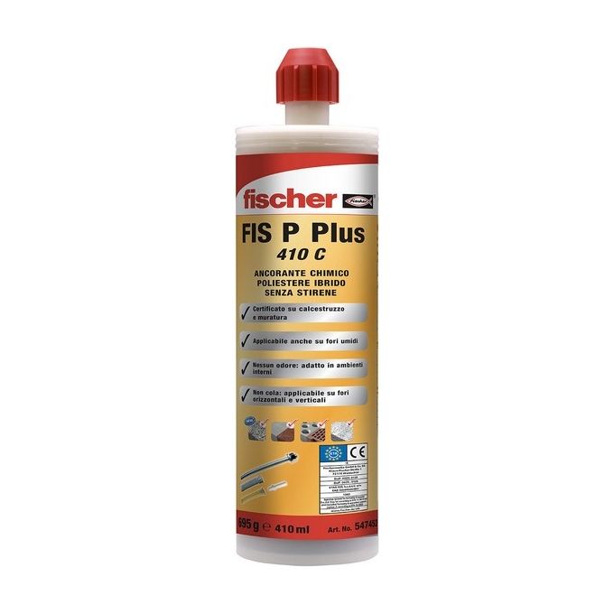 foto del prodotto chim. resina fis pe 410sf cart. fischer