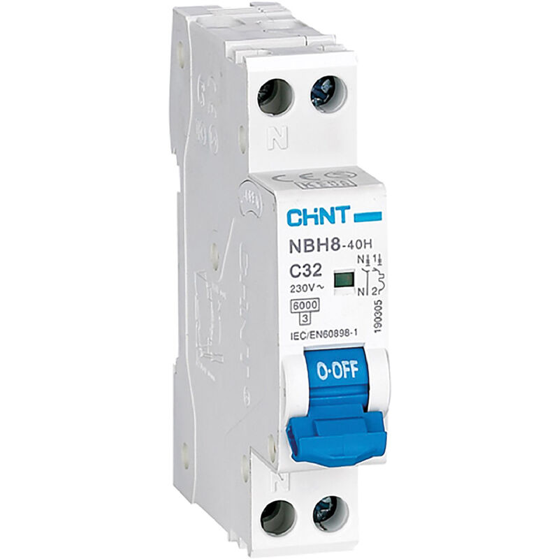 foto del prodotto chint interruttore magnetotermico 1p n 6a