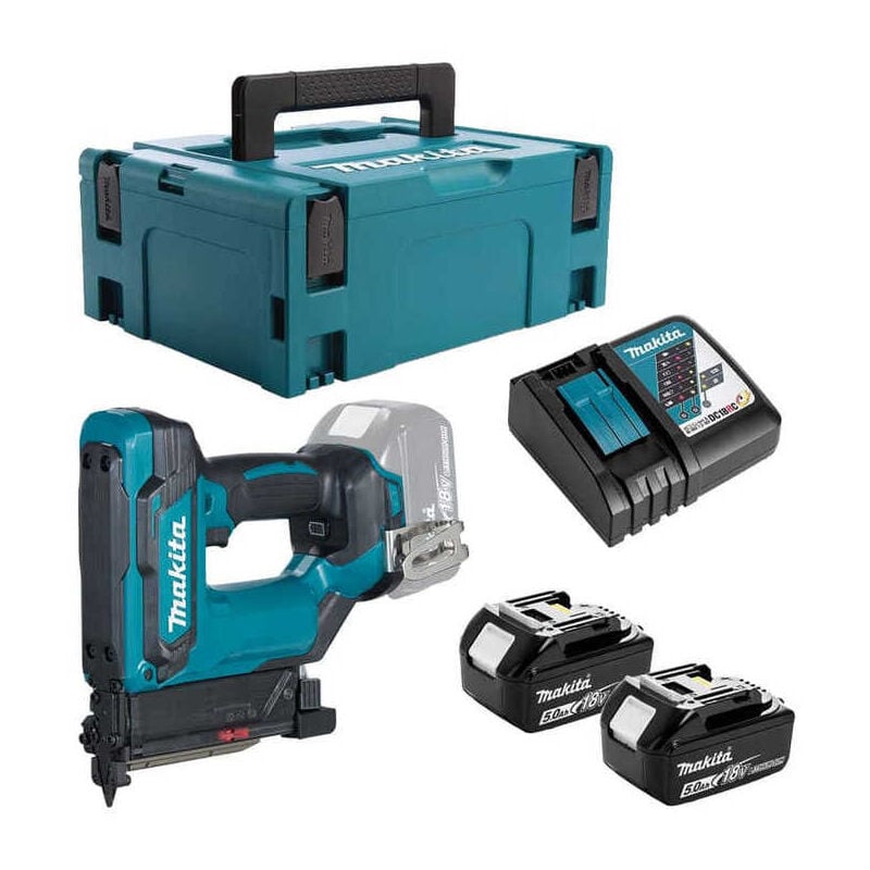 foto del prodotto chiodatrice 12 v cxt li ion 1,5 ah makita 2 batterie, caricabatterie, valigetta pt354dwyj