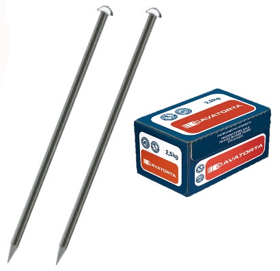 foto del prodotto chiodi acc.temp.tb cavatorta 4x80 sctkg2,5 confezione da kg 2,50