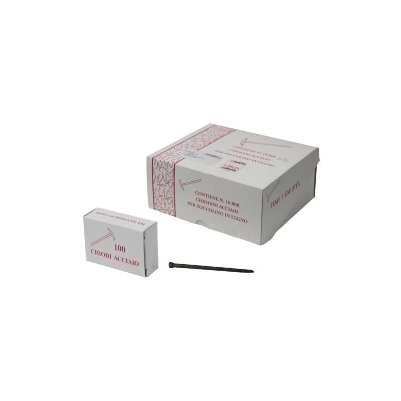 foto del prodotto chiodi acciaio gruppino cf.100 pz 1,2x20