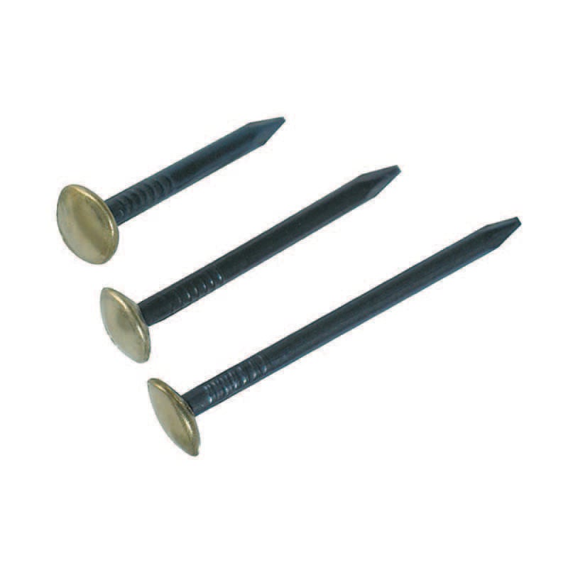 foto del prodotto chiodi acciaio testa ottone mm.2x25 in conf.100 pz.