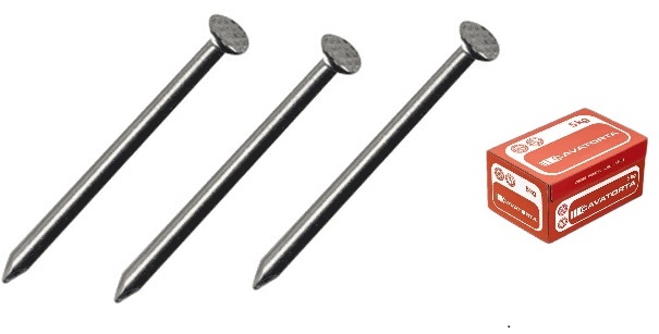 foto del prodotto chiodi ferro t.piana 24x180 cavatorta sct 5 kg confezione da kg 5
