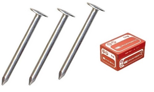 foto del prodotto chiodi ferro t.piana larghissima 17x30 cavatorta sct 5 kg confezione da kg 5