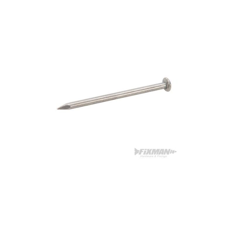 foto del prodotto chiodi in acciaio con teste rotonde estremamente resistenti 1kg fixman 3.15x75mm