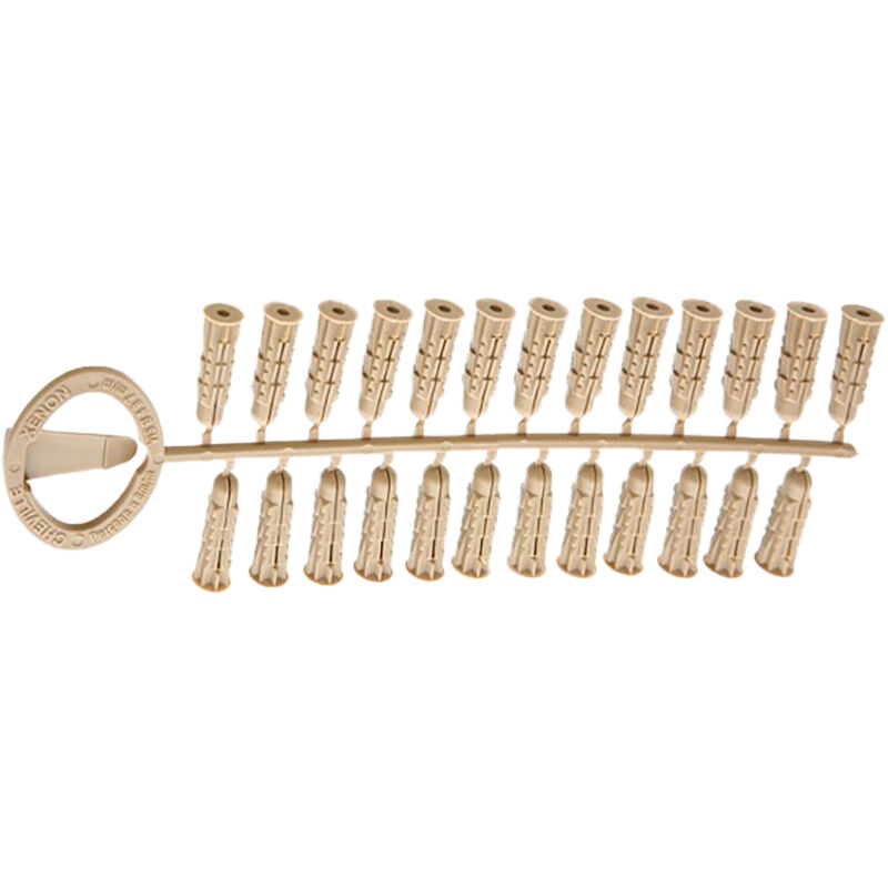 foto del prodotto chiodi in nylon a grappolo confezione da 50 pezzi 8 mm x 33 mm