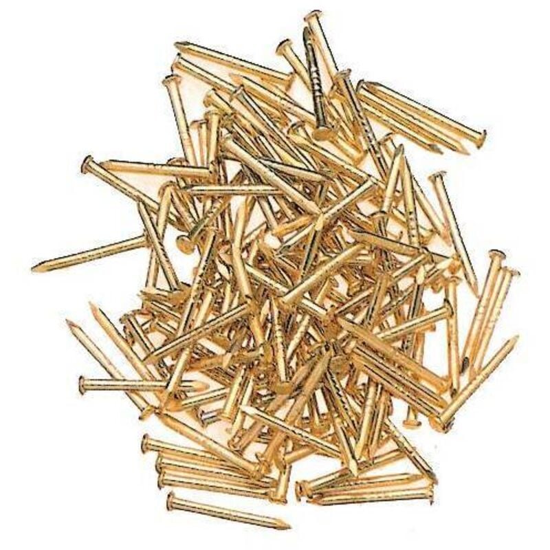 foto del prodotto chiodi tb 1,5x12 fe.ottonato cf. pz. 100