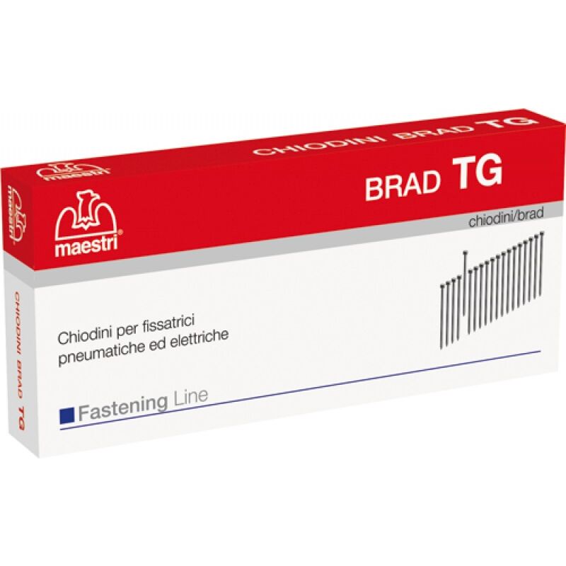 foto del prodotto chiodini chiodatrice pneumatica tg 40mm cf. 5000 pz.