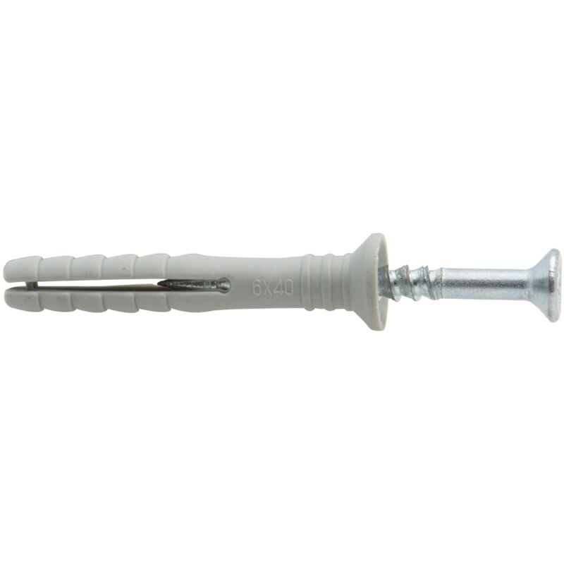 foto del prodotto chiodo a percussione viswood 6x50 mm lot di 50 tasselli 