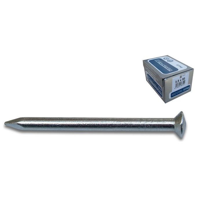 foto del prodotto chiodo acciaio testa bombata zincato 3,5x60