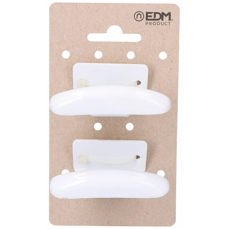 foto del prodotto chiodo adesivo edm 85574 bianco acciaio ropa 2 unit 