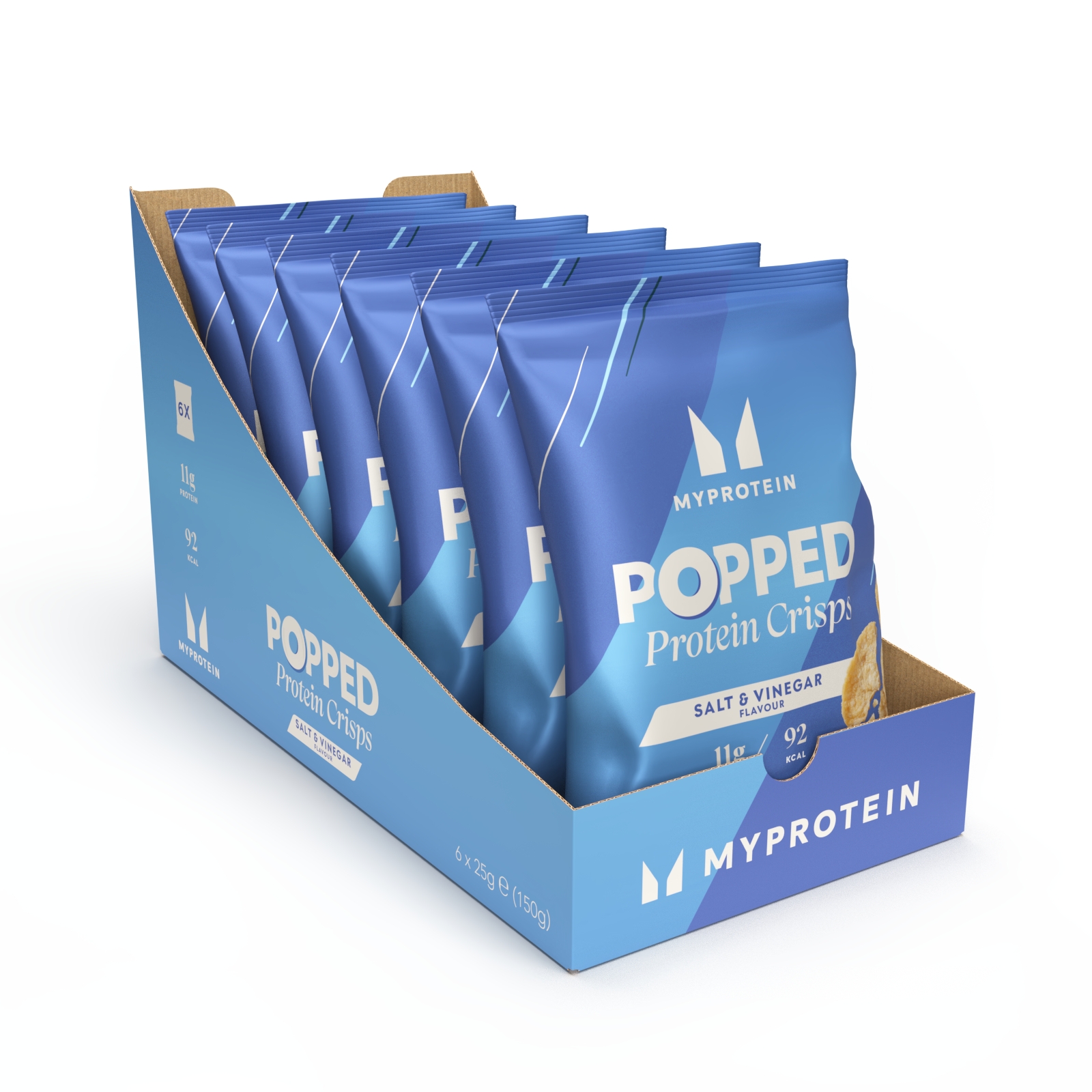 foto del prodotto chips proteiche soffiate aceto e sale